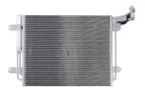 Condensator climatizare VW Tiguan, 05.2015-, motor 1.4 TSI, 92kw/110 kw benzina; 2.0 TDI, 110kw/140 kw diesel, full aluminiu brazat, 580(540)x450x16