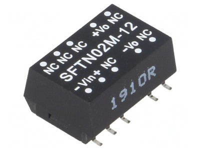 Convertor DC/DC 2W 12V 167mA foto