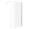 Cabină de duș Zeta Walk-In, dimensiuni 140x80-100x203 cm