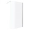 Cabină de duș Zeta Walk-In, dimensiuni 140x80-100x203 cm