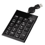 Cumpara ieftin Keypad numeric Hama Slimline SK140, USB Typ-A, Negru