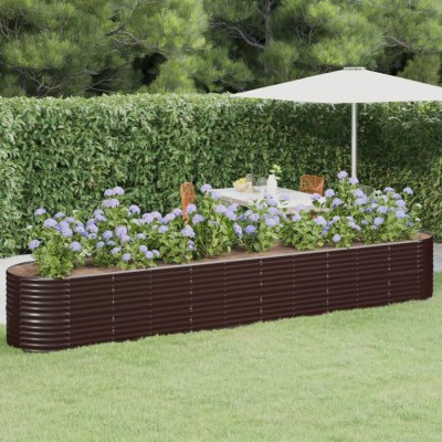 Gossi strat inaltat gradina 440x80x68 cm otel vopsit electrostatic foto