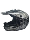 Cumpara ieftin Casca Motocross si ATV Full Face Copii si Adulti, Echipament Protectie Enduro MTB Quad, ABS, Omologare DOT