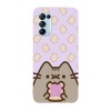 Husa compatibila cu Oppo A72, Viceversa, model Lunch time Pusheen, Silicon, TPU, Transparent, Carcasa
