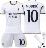 XWH Tricou de fotbal pentru copii 23-24 Madrid 5 7 10 Modic Tricou cu pantaloni