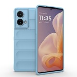 Husa antisoc pentru motorola moto g85, margini anti alunecare, magic shield, bleu