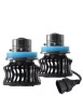 Set 2 leduri H8, H11, Canbus, efect laser, 6500k, 30W, 8000 Lm, 12V-24V