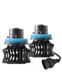 Set 2 leduri H8, H11, Canbus, efect laser, 6500k, 30W, 8000 Lm, 12V-24V