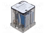 Releu electromagnetic de putere DPDT 60V DC FINDER pentru PCB, 1,3W, 120A, 400V AC
