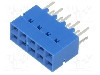 Conector 10 pini, seria Dubox&reg;, pas pini 2,54mm, Amphenol Communications Solutions - 87606-305LF