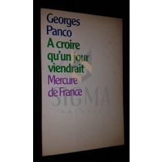 PANCO GEORGES (DEDICATIE SI AUTOGRAF!)