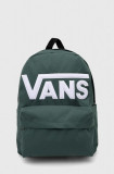 Vans rucsac culoarea verde, mare, cu imprimeu