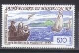 St. Pierre &amp;Miquelon 1993, Corabii, Aniversari, serie neuzata, MNH, Transporturi, Nestampilat