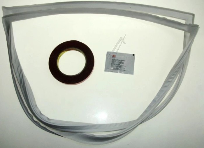 MAGNETTUERDICHTUNG GEFRIERTEIL, 4-SEITIG WEISS MIT MONTAGEMATERIAL 711112400 pentru frigider / combina