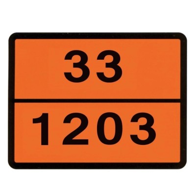 PLACA ADR 33-1203 30X40 CM PETROL HICO 64797 foto