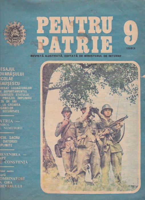 bnk rev Pentru patrie - 9/1983