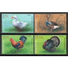 Moldova 2018 Mi 1057/60 MNH - Păsări domestice