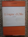 L &#039; ENIGME D &#039; OTILIA de G. CALINESCO