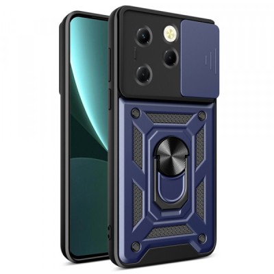 Husa pentru Tecno Spark 20 Pro / Infinix Hot 40 / Hot 40 Pro, Techsuit, CamShield, Albastra foto
