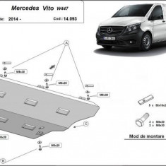 Scut motor metalic Mercedes Vito W447 1.6Diesel, 2x4 2014-prezent