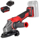 Einhell AXXIO 18/125 Q PXC + Starter Kit - Polizor unghiular 125 mm + Set 1 acumulator si incarcator Li-Ion 18 V 4 Ah