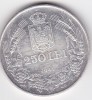 ROMANIA 250 LEI 1941 TPT, Argint