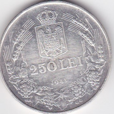 ROMANIA 250 LEI 1941 TPT