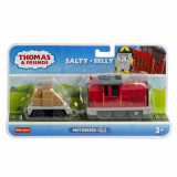 Thomas Locomotiva Motorizata Selly Cu Vagon, Mattel