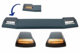 Eleron Frontal Semnal Dinamic cu Lampi Semnalizare LED Mercedes G-Class W463 (1989-2017) 6X6 Look Performance AutoTuning, KITT