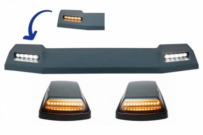 Eleron Frontal Semnal Dinamic cu Lampi Semnalizare LED Mercedes G-Class W463 (1989-2017) 6X6 Look Performance AutoTuning foto