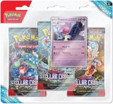 Pokemon TCG - Scarlet &amp; Violet: Stellar Crown 3 Blister Booster