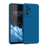 Husa Kwmobile pentru Samsung Galaxy A33 5G, Albastru, Silicon, 57833.228, Carcasa