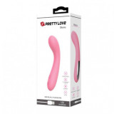 Vibrator Clitoris Pretty Love Gloria, Silicon, 16cm, 30 Vibratii, Reincarcabil USB