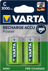 Acumulator Varta R14 C Ready to Use 3000 mAh 2 Bucati / Set foto