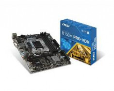 Placa de baza MSI B150M PRO-VDH, Socket 1151, noua, garantie 6 luni foto