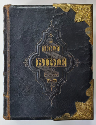 The Holy Bible, containing the Old and New Testaments, according to the Authorized version, with the marginal readings, and original and selected para foto