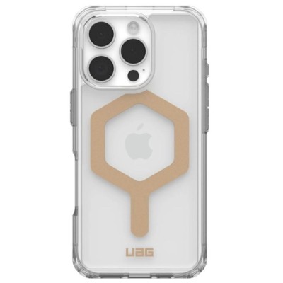 Husa pentru iPhone 16 Pro - UAG Plyo MagSafe - Ice Gold foto