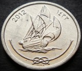 Cumpara ieftin Moneda exotica 10 LAARI - I-le MALDIVE, anul 2012 *cod 650 = UNC, Asia