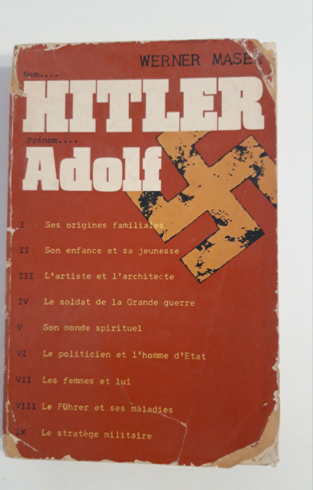 Istorie Werner Maser Adolf Hitler