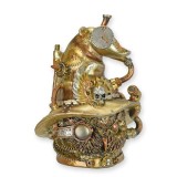 Statueta STEAMPUNK cu cap de bufnita SP-15