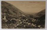COMUNA GALES , SIBIU , VEDERE GENERALA , CARTE POSTALA ILUSTRATA , 1923