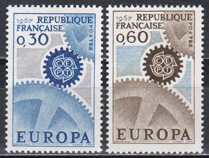 Franta 1967 - Europa CEPT, MNH