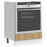 vidaXL Dulap pentru cuptor &quot;Lucca&quot; Artisan Stejar lemn prelucrat
