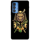 Husa compatibila cu Motorola Moto G22 model Loki Tut Variant, Silicon, TPU, Viceversa, Transparent, Carcasa