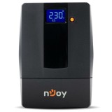UPS nJoy Horus Plus 600 PWUP-LI060H1-AZ01B 600VA/360W, ecran LCD, management, repornire automata