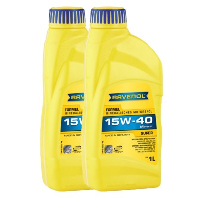 Pachet 2 litri ulei Ravenol Formel Super 15W40 foto