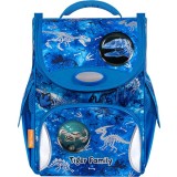 Ghiozdan neechipat Nature Quest, Motiv Dino And Beyond, Go Green + CADOU, Herlitz