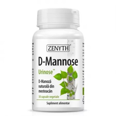 D-Mannose, 30 capsule vegetale, Zenyth foto