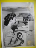 HOPCT 540 G FOTOGRAFIE VECHE-D= 20/15 CM- NOUL CUPTOR DE GATIT SUA 1947-FOTO AGENTIA ACME NEWSPICTURES PHOTOS 1947
