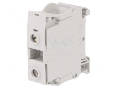 Conector Șine 1-50mm2 2 Borne Gri 16mm foto